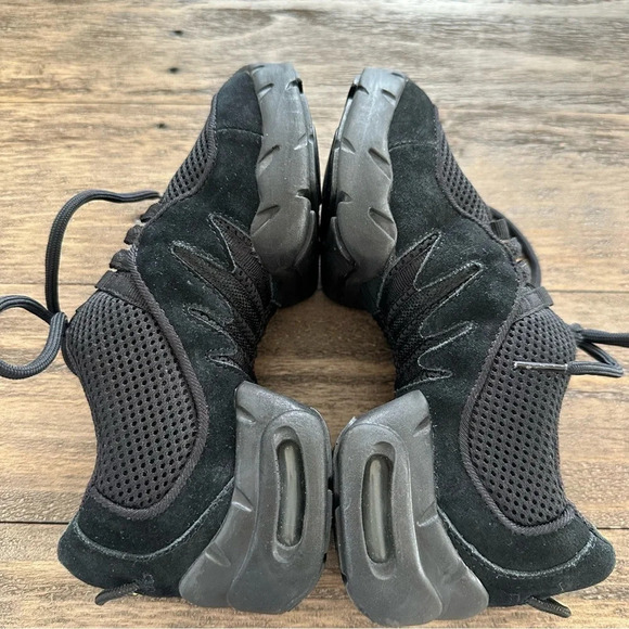 Bloch Adult size 5 US Boost Mesh Split Sole Dance Sneakers Black SO538L Hip Hop - Picture 5 of 9